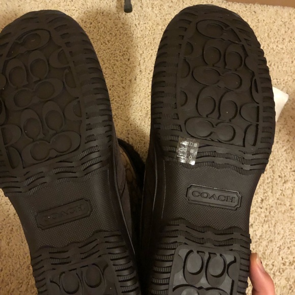 BRAND NEW Coach Sherman Signature Boots - Picture 4 of 5
